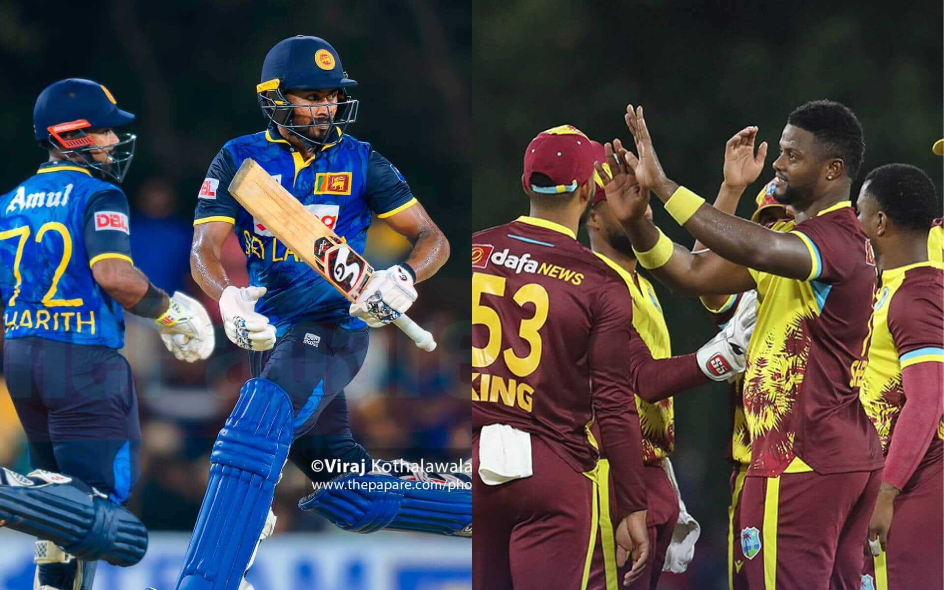 Sri Lanka vs West Indies head to head [Source: @ThePapareSports/x.com]